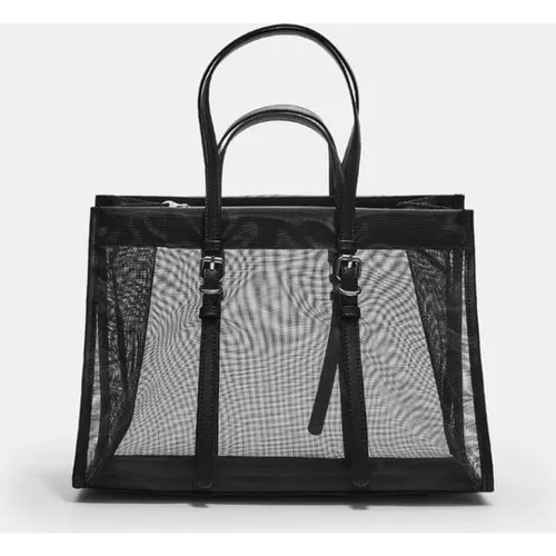 Sac cabas en résille OS - Stradivarius - Modalova