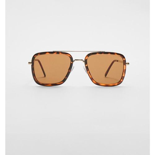Lunettes de soleil carrées OS - Stradivarius - Modalova