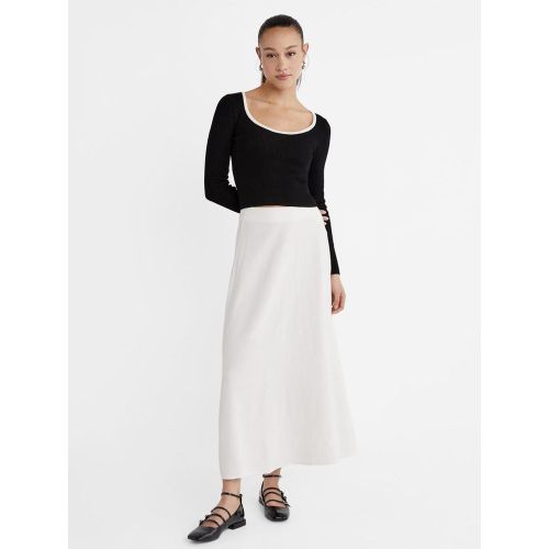 Jupe midi double épaisseur XS - Stradivarius - Modalova