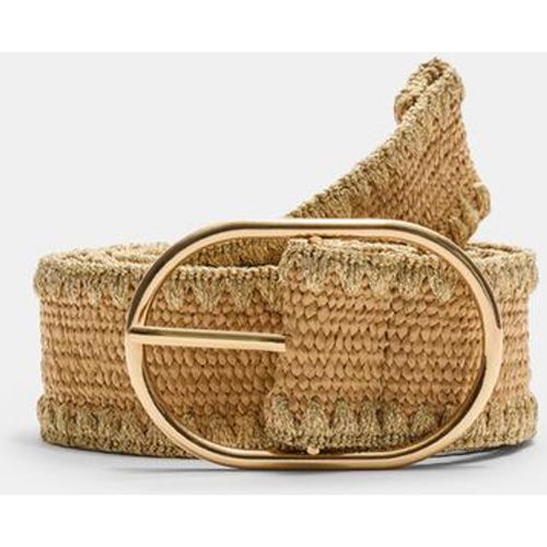 Ceinture tressée brodée à paillettes 70 - Stradivarius - Modalova