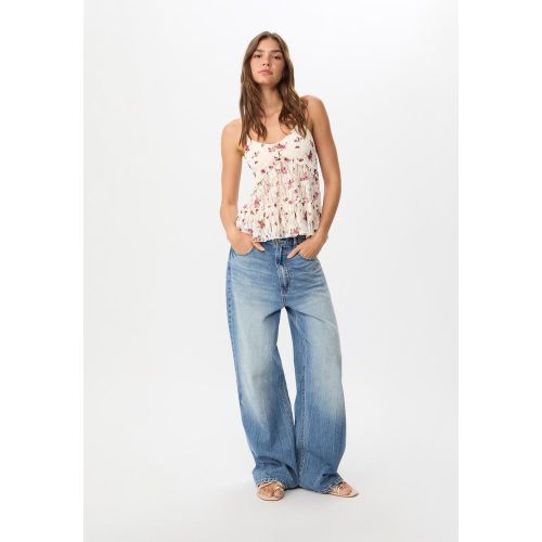 Top en dentelle à bretelles XS - Stradivarius - Modalova