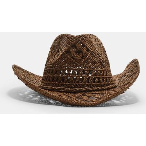 Chapeau cowboy style raphia OS - Stradivarius - Modalova
