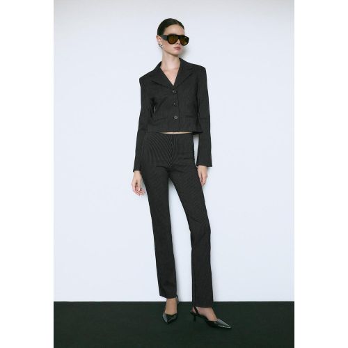 Pantalon slim fit rayé XS - Stradivarius - Modalova