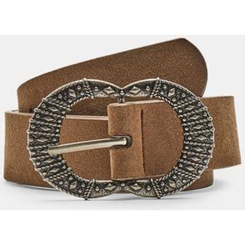 Ceinture double boucle gravée 70 - Stradivarius - Modalova