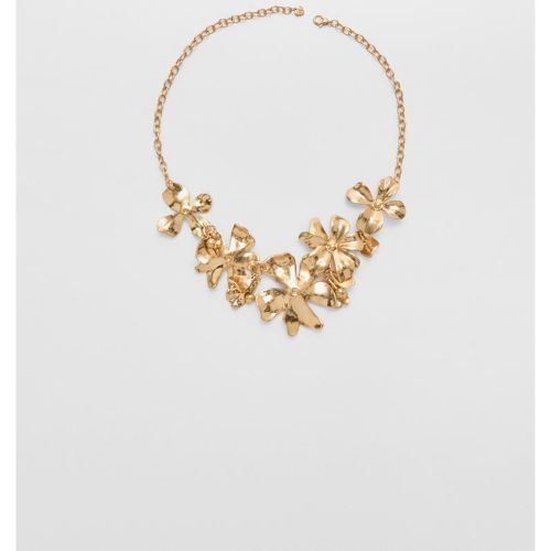 Collier grandes fleurs OS - Stradivarius - Modalova