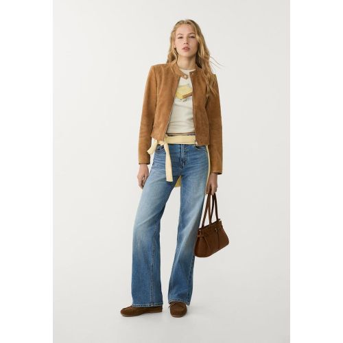 Jean regular décontracté DENIM BLEU MOYEN DÉLAVÉ 32 - Stradivarius - Modalova