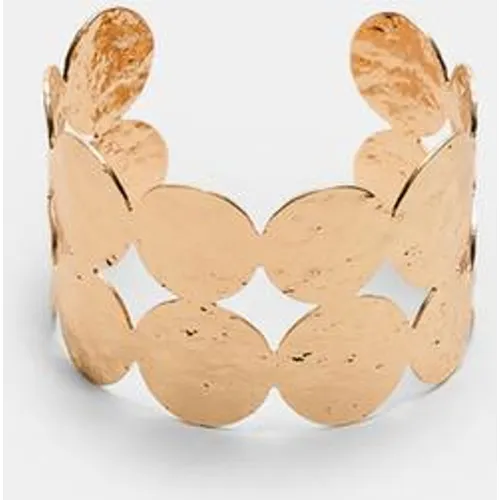 Bracelet manchette texturé OS - Stradivarius - Modalova