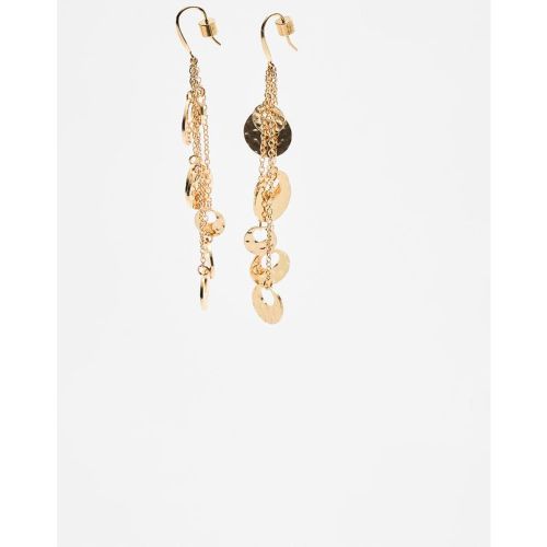 Boucles d’oreilles longues avec cercles OS - Stradivarius - Modalova