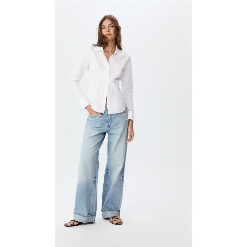 Chemise basique ajustée XS - Stradivarius - Modalova