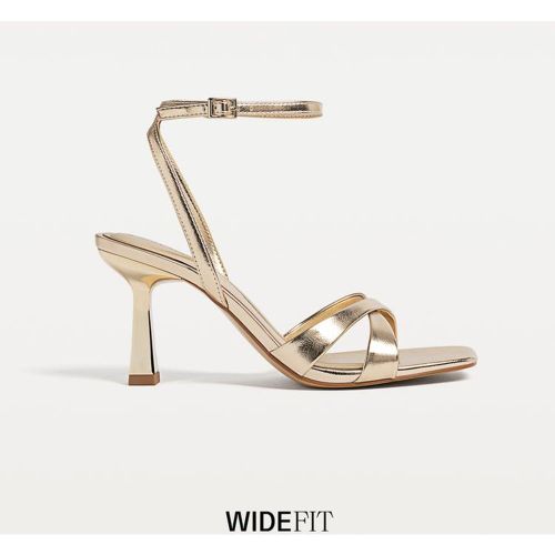 WIDE FIT. Sandales à talon aiguille 35 - Stradivarius - Modalova