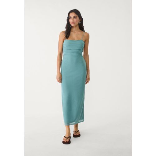 Robe longue tulle XS - Stradivarius - Modalova