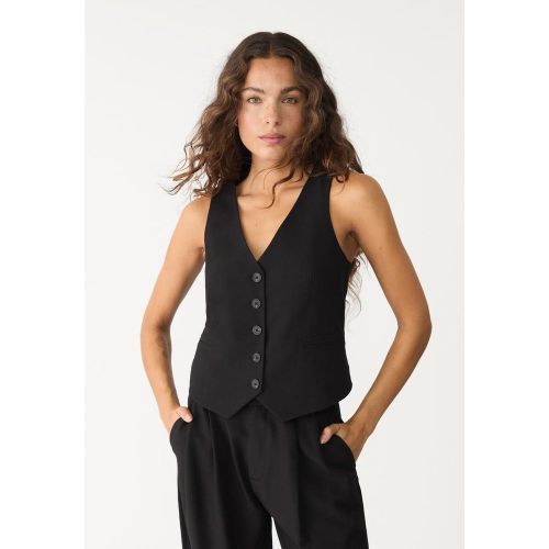 Gilet court boutons XS - Stradivarius - Modalova