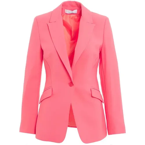Kaos - Jackets > Blazers - Pink - Kaos - Modalova