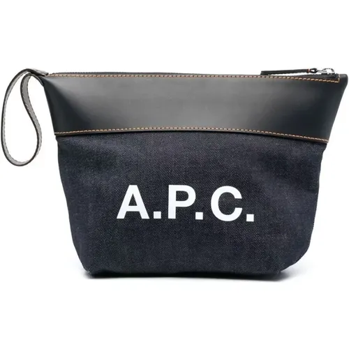 A.p.c. - Bags > Clutches - Blue - A.p.c. - Modalova