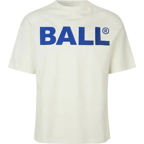 Ball - Tops > T-Shirts - White - Ball - Modalova