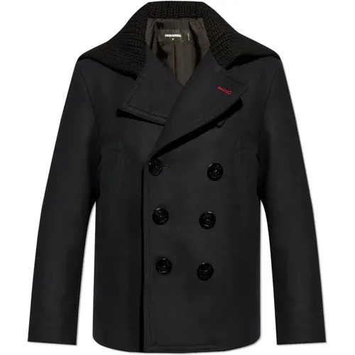 Coats > Double-Breasted Coats - - Dsquared2 - Modalova