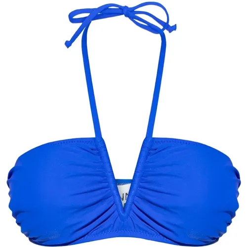 Ganni - Swimwear > Bikinis - Blue - Ganni - Modalova