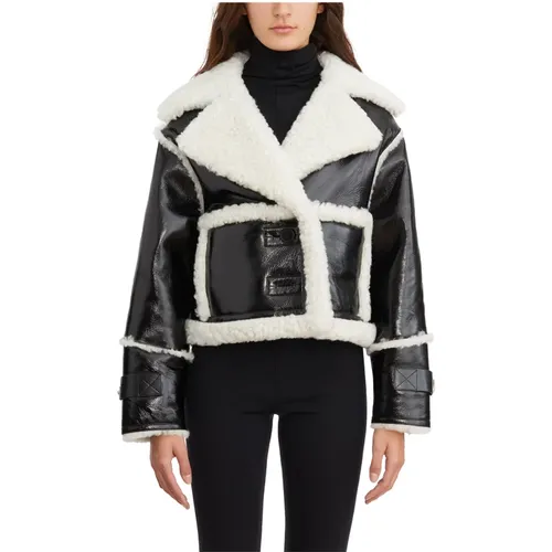 Jackets > Leather Jackets - - Shoreditch SKI Club - Modalova