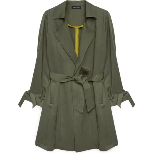 Coats > Belted Coats - - Fiorella Rubino - Modalova