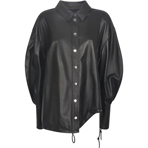 Jackets > Leather Jackets - - The Attico - Modalova