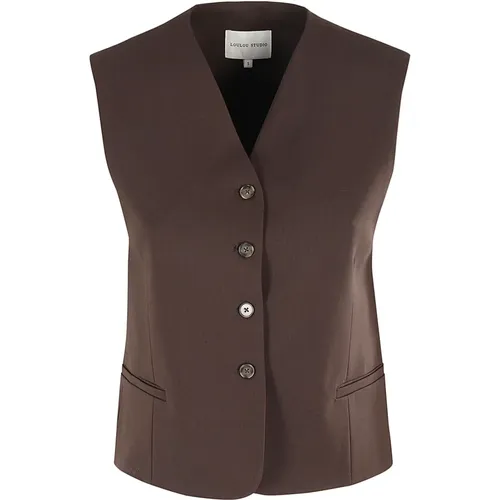 Jackets > Vests - - Loulou Studio - Modalova