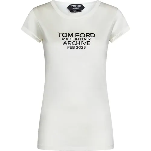 Tops > T-Shirts - - Tom Ford - Modalova