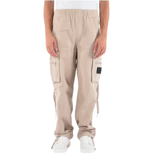 Trousers > Straight Trousers - - Calvin Klein Jeans - Modalova