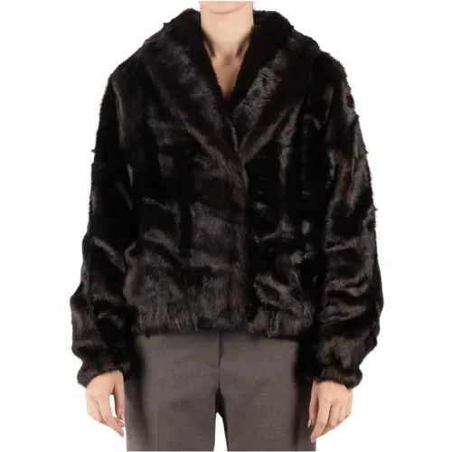 Jackets > Faux Fur & Shearling Jackets - - The Garment - Modalova