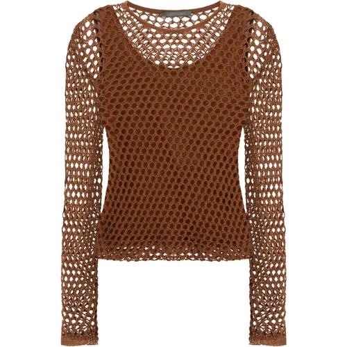 Tops > Long Sleeve Tops - - alberta ferretti - Modalova