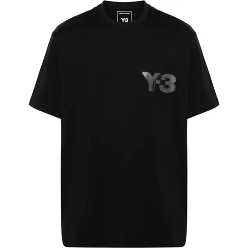 Y-3 - Tops > T-Shirts - Black - Y-3 - Modalova