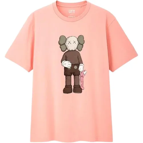 Kaws - Tops > T-Shirts - Pink - Kaws - Modalova