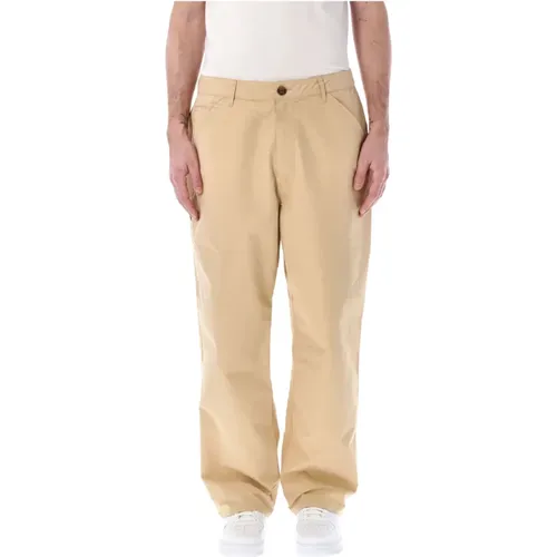 Trousers > Straight Trousers - - Pop Trading Company - Modalova