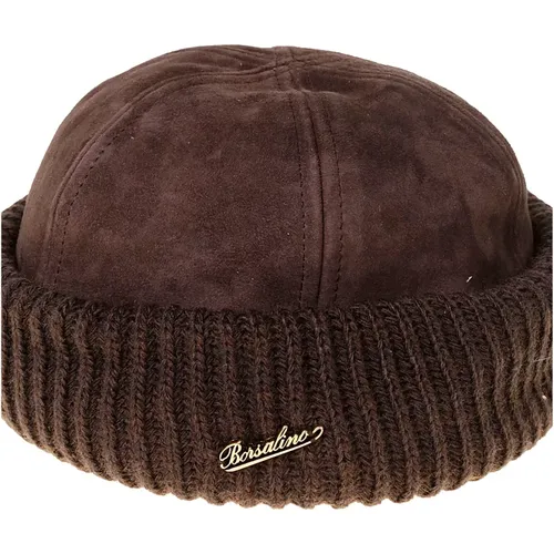 Accessories > Hats > Beanies - - Borsalino - Modalova