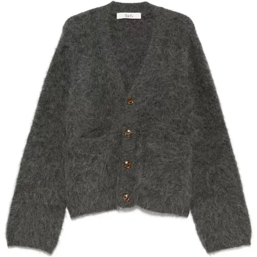 Knitwear > Cardigans - - Séfr - Modalova