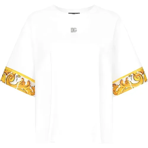 Tops > T-Shirts - - Dolce & Gabbana - Modalova