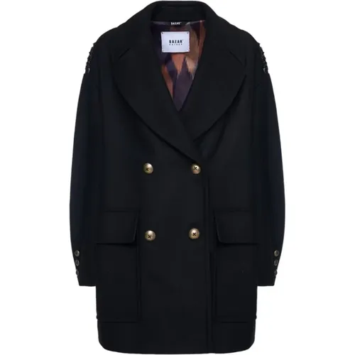 Coats > Double-Breasted Coats - - bazar deluxe - Modalova