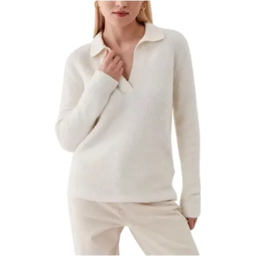 Knitwear > V-neck Knitwear - - Calvin Klein - Modalova