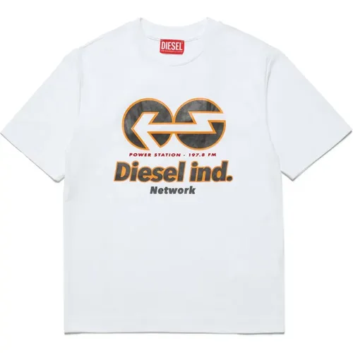 Kids > Tops > T-Shirts - - Diesel - Modalova