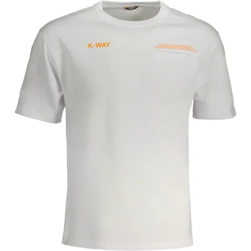 K-Way - Tops > T-Shirts - White - K-way - Modalova