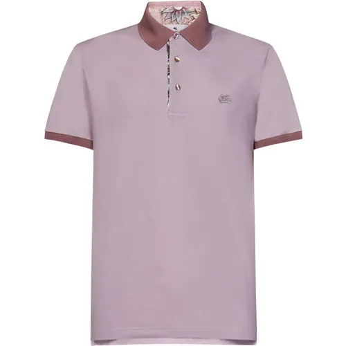 Etro - Tops > Polo Shirts - Pink - ETRO - Modalova