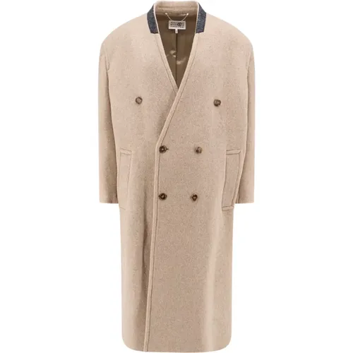 Coats > Double-Breasted Coats - - MM6 Maison Margiela - Modalova