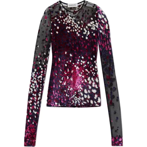 Tops > Long Sleeve Tops - - Lanvin - Modalova