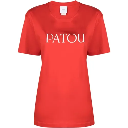 Patou - Tops > T-Shirts - Red - Patou - Modalova