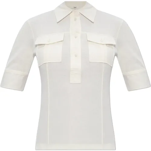 Tops > Polo Shirts - - Chloé - Modalova