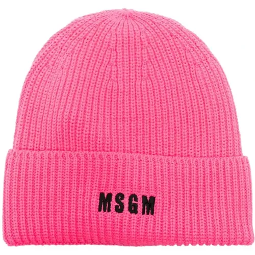 Accessories > Hats > Beanies - - Msgm - Modalova