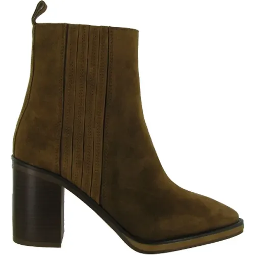 Shoes > Boots > Heeled Boots - - Alpe - Modalova