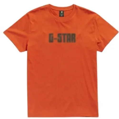 G-star - Tops > T-Shirts - Orange - G-Star - Modalova