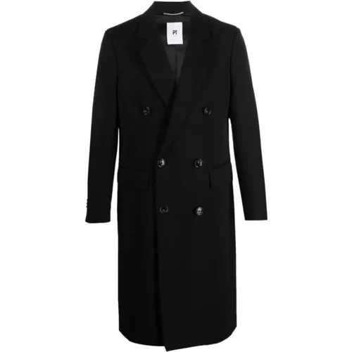 Coats > Double-Breasted Coats - - PT Torino - Modalova