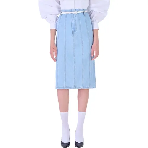 Skirts > Denim Skirts - - Silvian Heach - Modalova