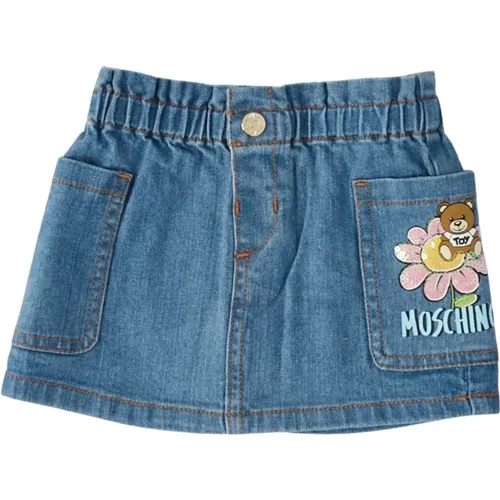 Moschino - Kids > Skirts - Blue - Moschino - Modalova